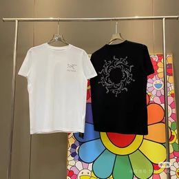 Men's T-shirt, Women's T-shirt, Designer T-shirt, High quality letter layer printed short sleeved loose casual T-shirt, 100% pure cotton men's and women's top BQ