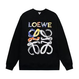 Designer men's and women's hoodies and sportswear designer autumn and winter checkered hoodie loose pullover thick long sleeved cardigan sportswear RE