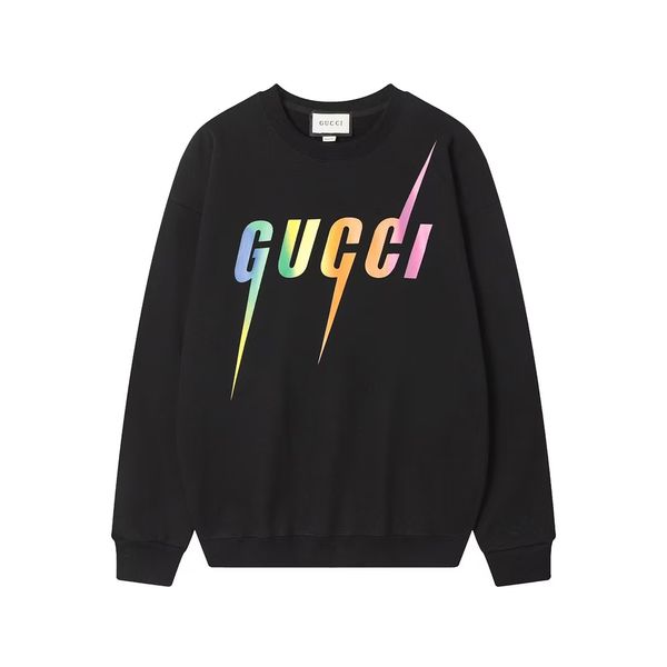 Designer men's and women's hoodies and sportswear designer autumn and winter checkered hoodie loose pullover thick long sleeved cardigan sportswear IO